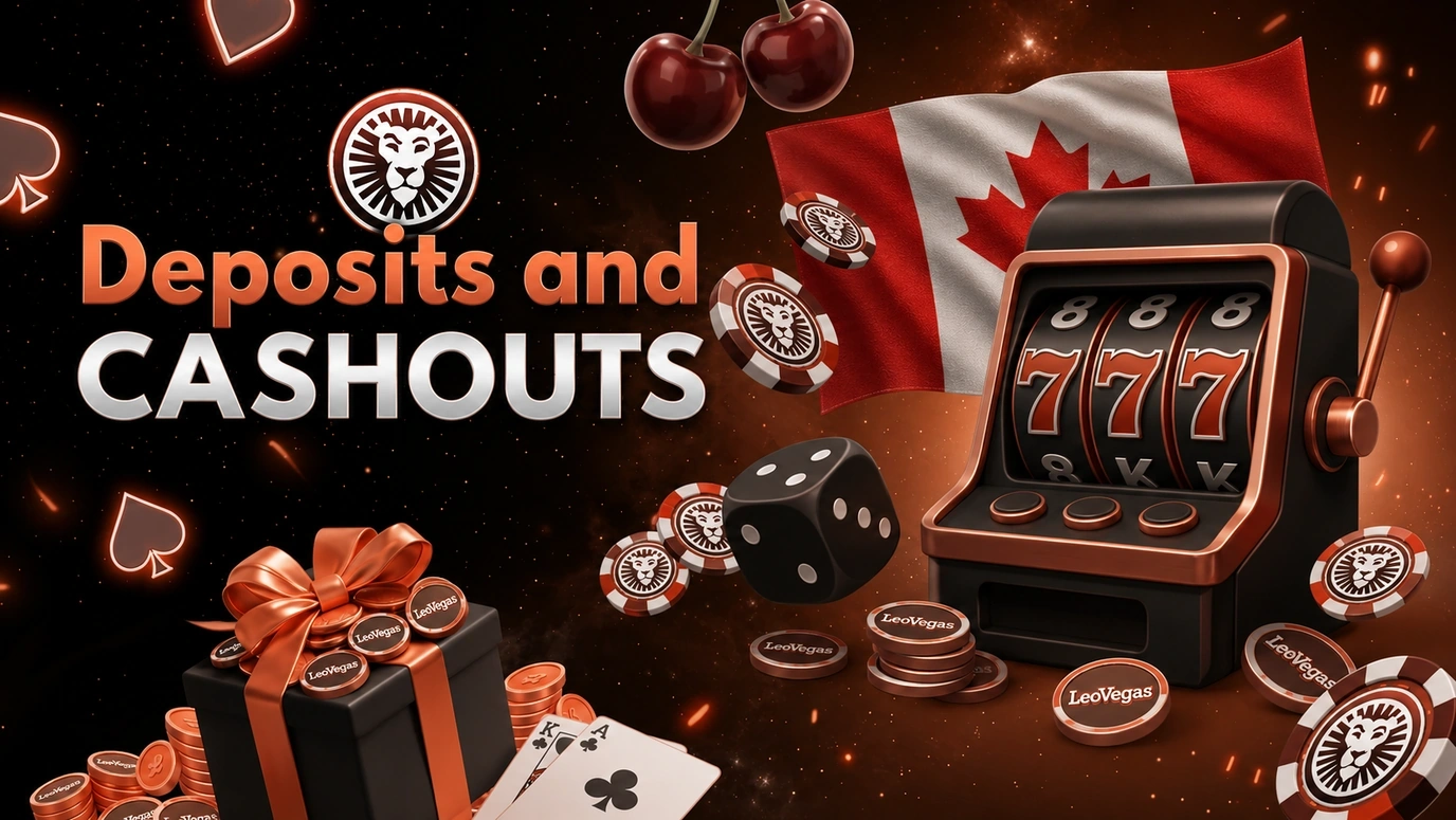 LeoVegas casino Deposits and cashouts